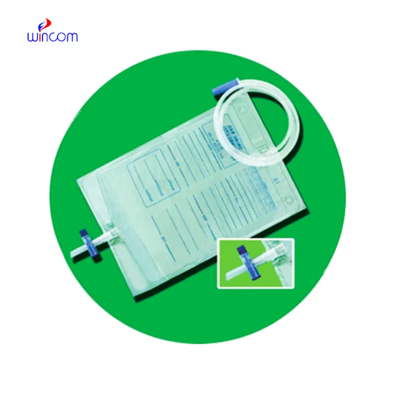 Urine Drainage Bag with Pull-push Valve